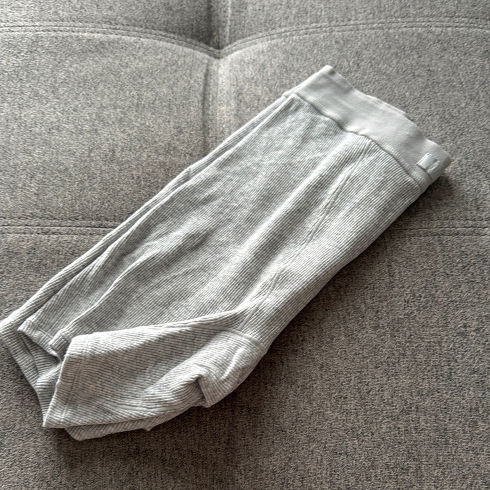 Skims Gray Ribbed shorts/boxer